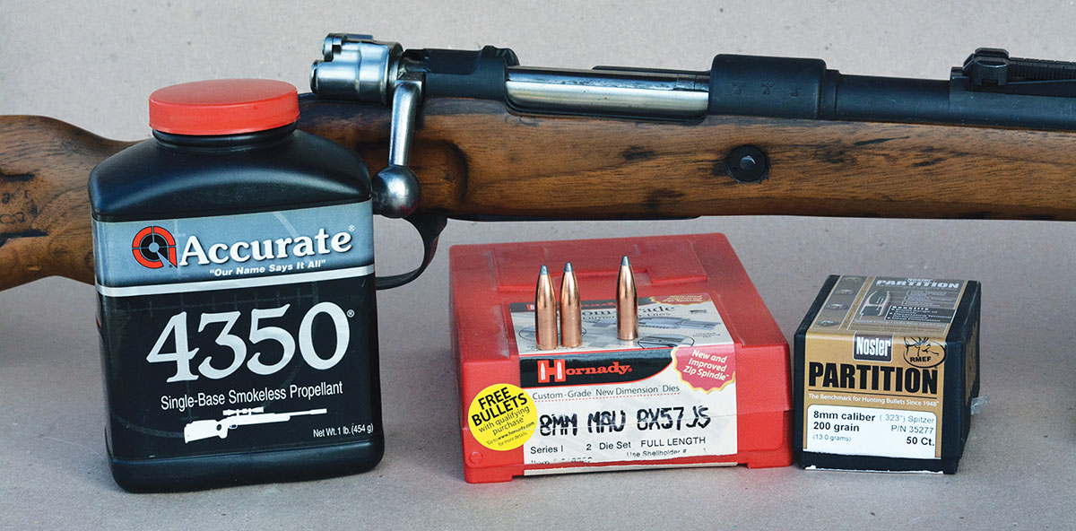 The Nosler 200-grain Partition bullet is an excellent choice for hunting Texas feral hogs and nilgai.